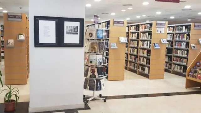 Biblioteca pública de Huesca.