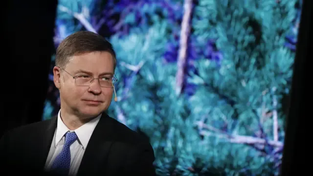 Valdis Dombrovskis en una imagen reciente en Letonia.