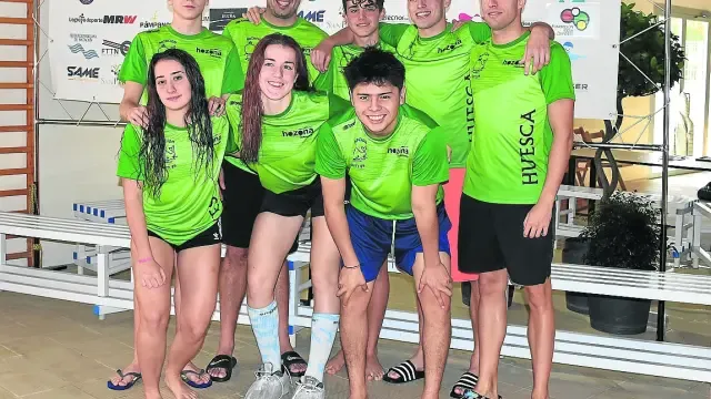 Nadadores de Zoiti89 en el Trofeo Ciudad de Logroño.