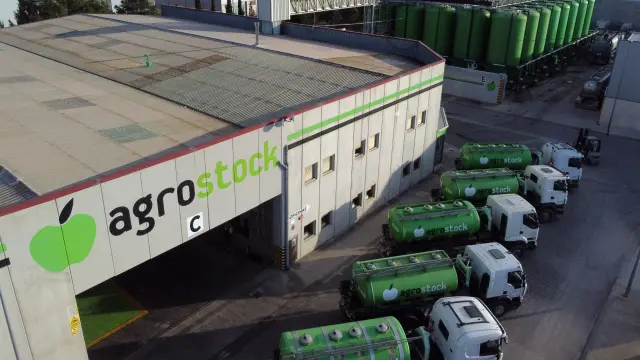 La fábrica de Agrostock produce anualmente 45 millones de kg de abono.