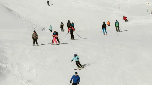 Esquiadores de todas las edades disfrutaron de las pistas