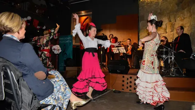 El flamenco ocupó un lugar destacado en el recital de Emociones a la Carta.