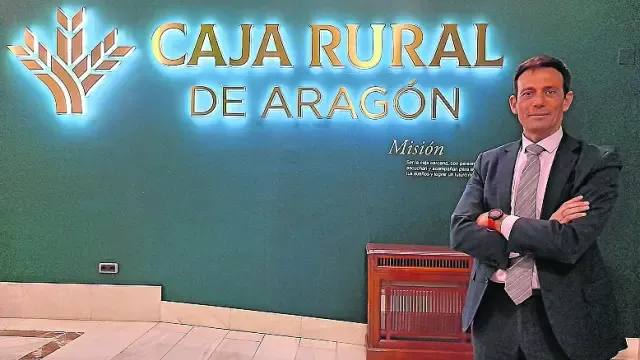 Alejandro Lanuza, director territorial de Caja Rural en la provincia.
