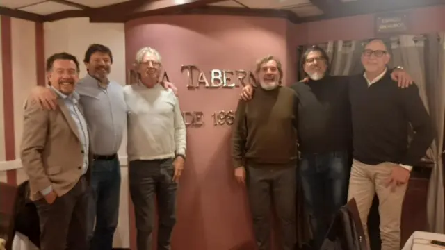 Torres, Vizcarro, Arranz, Iván Pardo, Iñaki Iriarte, Eduardo González y Javier Zaragoza.