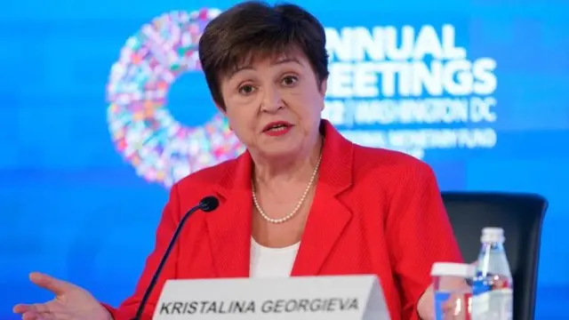 La directora del Fondo Monetario Internacional (FMI), Kristalina Georgieva.
