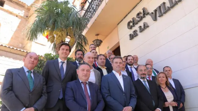 El presidente del Gobierno de Aragón, Javier Lambán, participa en la jornada organizada con los agentes sociales y asociaciones empresariales de Andorra.