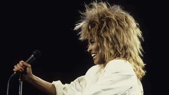 La cantante y actriz Tina Turner