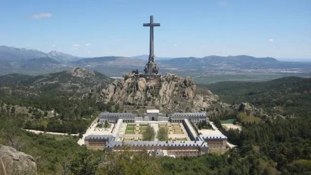 Panorámica del Valle de Cuelgamuros (antiguo Valle de los Caídos).