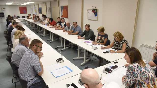 El consejo comarcal de La Hoya se ha reunido este martes.