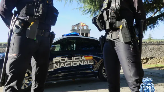 Imagen de la Policía Nacional de Jaca.