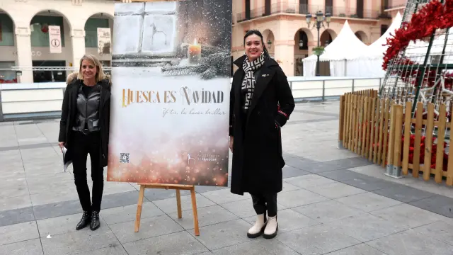Nuria Mur y Lorena Orduna han presentado la programación de Navidad 2023 este miércoles.