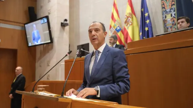 El consejero de Sanidad del Gobierno de Aragón, José Luis Bancalero.