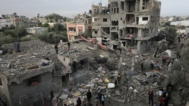 En dos meses y medio, se cuentan 20.400 gazatíes víctimas de la ofensiva. MIDEAST ISRAEL PALESTINIANS GAZA CONFLICT