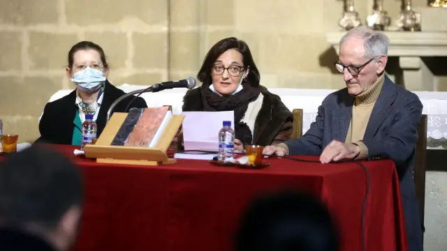 María Jesús Torreblanca, María Celia Fontana y Jesús Ramón Tejada.
