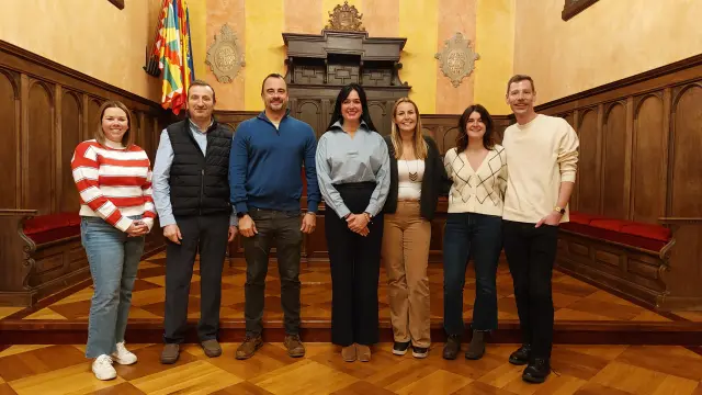 Visita de LiveNLearn al Ayuntamiento de Huesca.