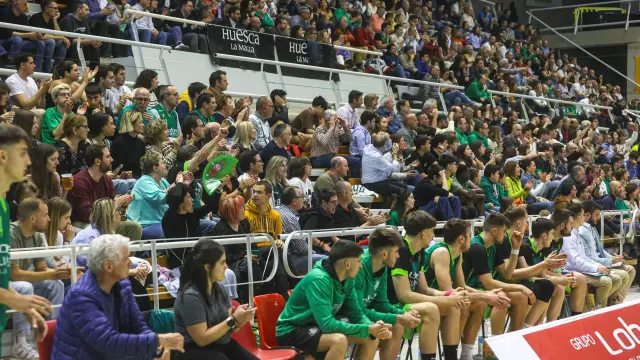 El Palacio de Deportes registró la mejor entrada de los últimos años en un partido de baloncesto.