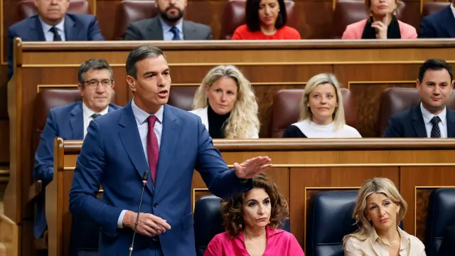 Pedro Sánchez en una imagen reciente en el Congreso
