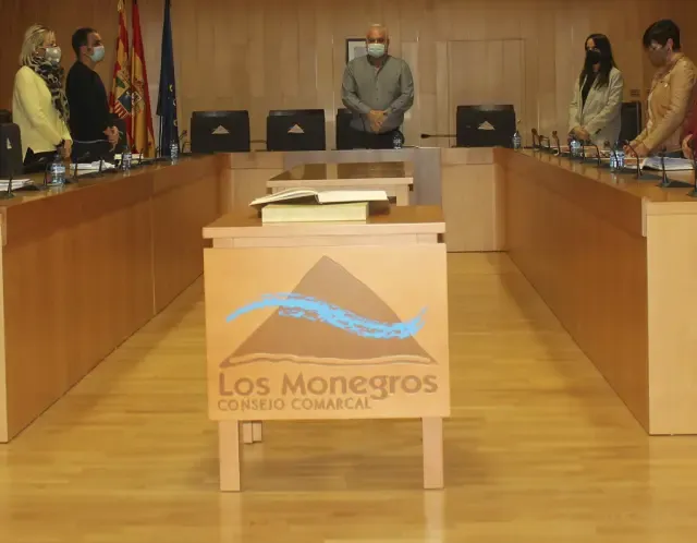 Pleno ordinario de la comarca de Los Monegros.