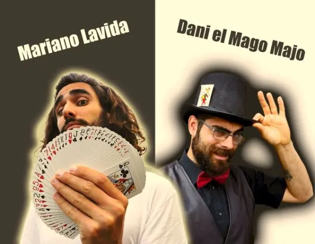 Mariano Lavida y Dani el Mago Majo estarán el 8 de enero en el Teatro Salamero.