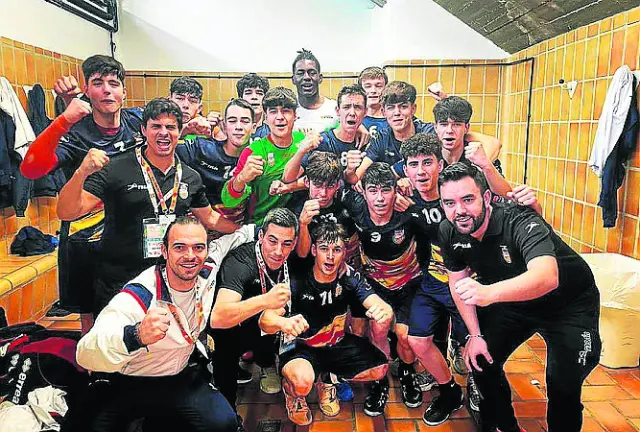 Los cadetes de Aragón consiguieron una medalla de bronce en la Copa de su categoría.