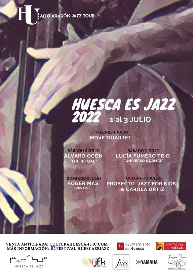 Cartel de Huesca es Jazz.