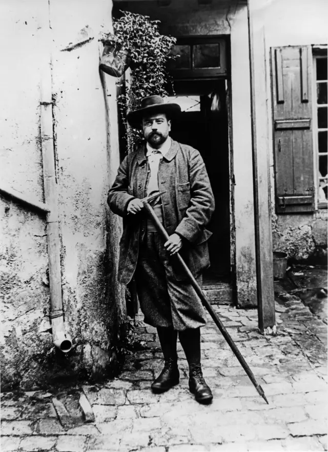 Retrato del fotógrafo y explorador Lucien Briet.