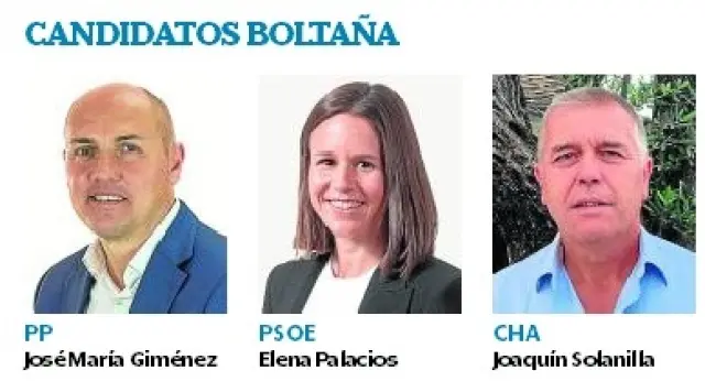 Candidatos a la alcaldía de Boltaña.