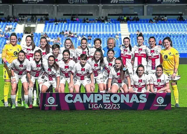 El SD Huesca Femenino.