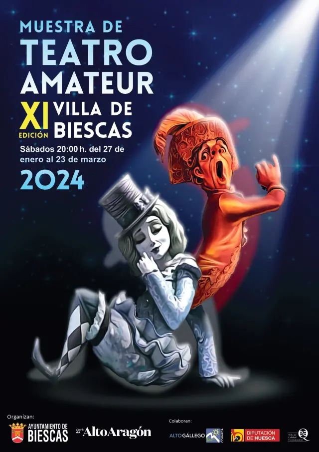Cartel XI Edición Feria de Teatro 2024.