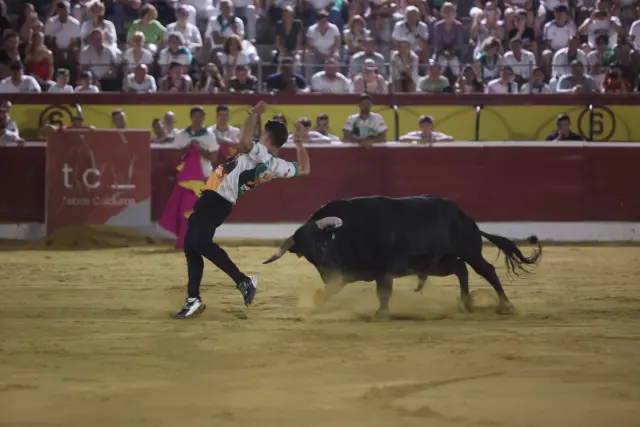 Otro emocionante momento del Concurso de Recortadores.