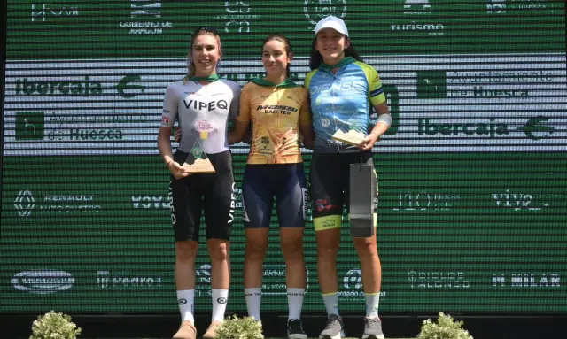 POdio de la prueba femenina.
