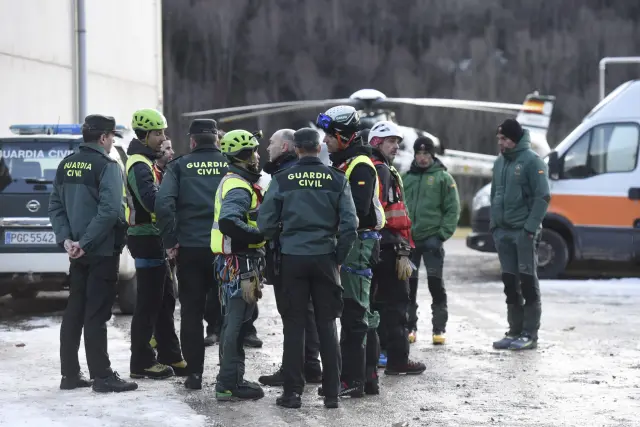 Dispositivo de rescate en Panticosa por un alud que se ha cobrado la vida de tres personas | Imágenes