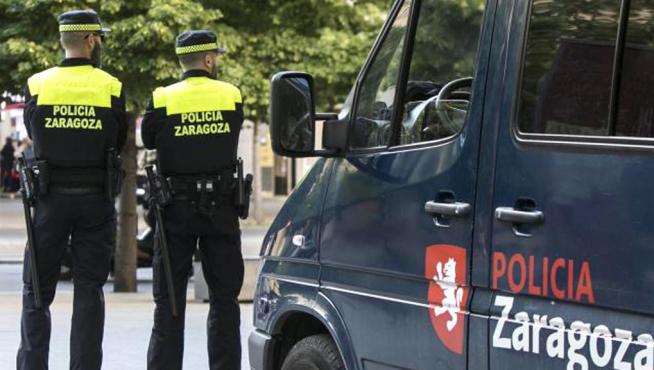Policía local de Zaragoza.
