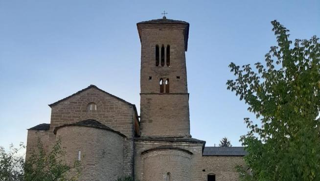 San Pedro de Lasieso, una de las bonitas iglesias de la Ruta de Serrablo.