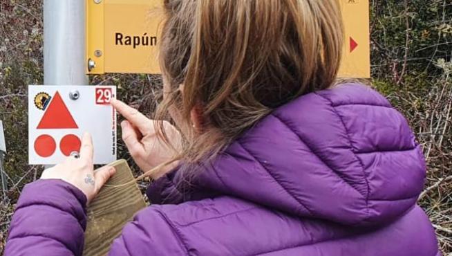 La ruta de Rapún, de BTT Pirineos Alto Gállego, se ha reseñalizado.