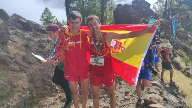 Álvaro y Daniel, medallistas europeos y dos hermanos superfelices