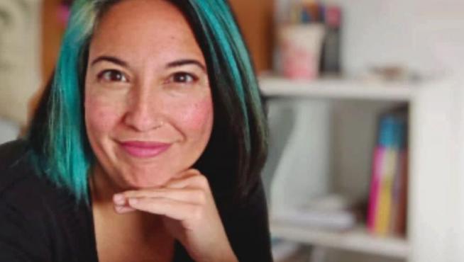 Ligia López vive y trabaja en Ayerbe, donde enseña técnicas de ‘naming’ y creación de marca.