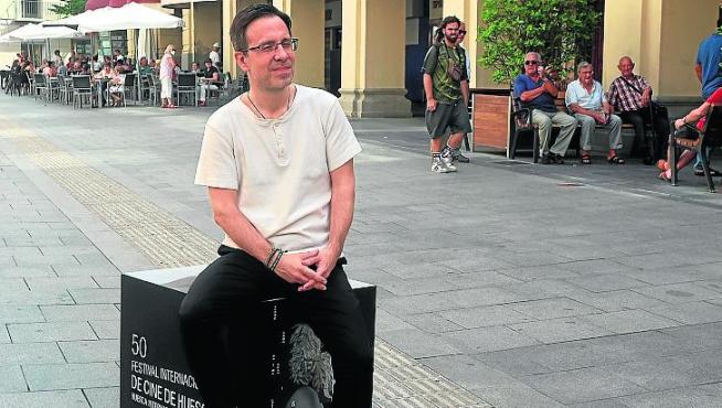Germán Roda, director del documental que hoy se proyecta en Albalate de Cinca.