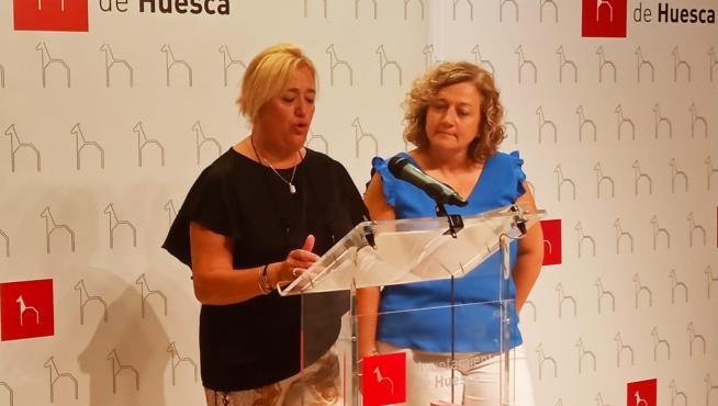 Rueda de prensa de "Huesca, un verano de Leyenda" celebrado esta mañana.