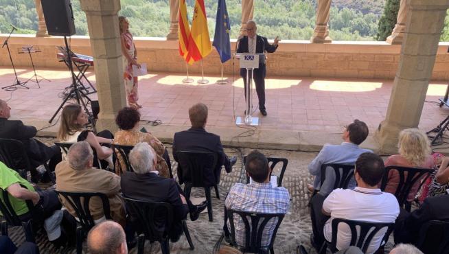 El Presidente de la DPH ha participado en el XX aniversario de la constitución de la Comarca de La Ribagorza, en Graus.