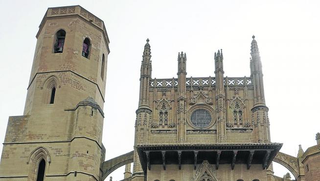 Catedral de Huesca, en pleno casco histórico de la ciudad.