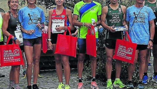 Ganadores y premiados en la pasada edición de la prueba.