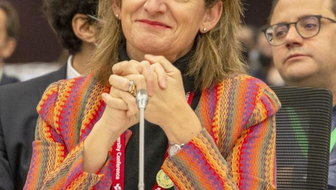 Teresa Ribera, vicepresidenta del Gobierno español.