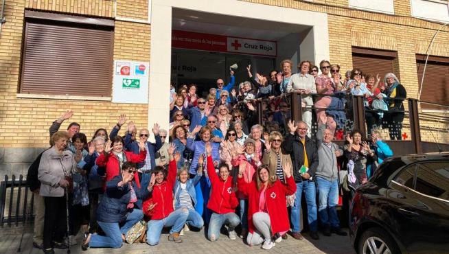 Foto de archivo en la sede de Cruz Roja Huesca, donde tendrá lugar el proceso electoral de los miembros del comité.