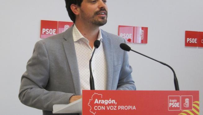 El secretario general de Organización del PSOE en Aragón, Darío Villagrasa.