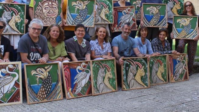 Foto de familia del alumnado.