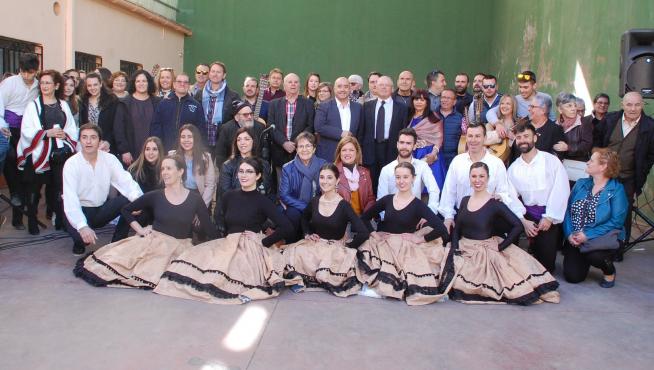 La Ronda de Jotas se viste de gala en Pallaruelo de Monegros para rendir homenaje a Francisco Lasierra