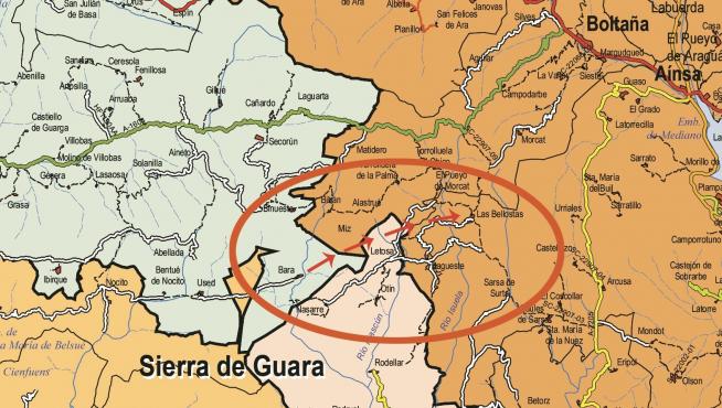 Quince kilómetros para revitalizar veinte pueblos y abrir otra entrada a Guara