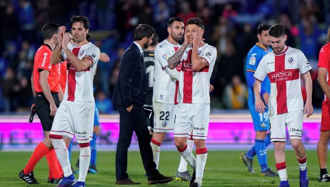 Jaime Mata puso fin a 660 minutos en los que el Huesca no había encajado un gol de jugada