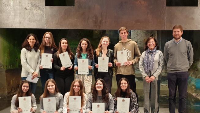 La Royal Academy of Dance entrega diplomas a alumnos de Ribagorza
